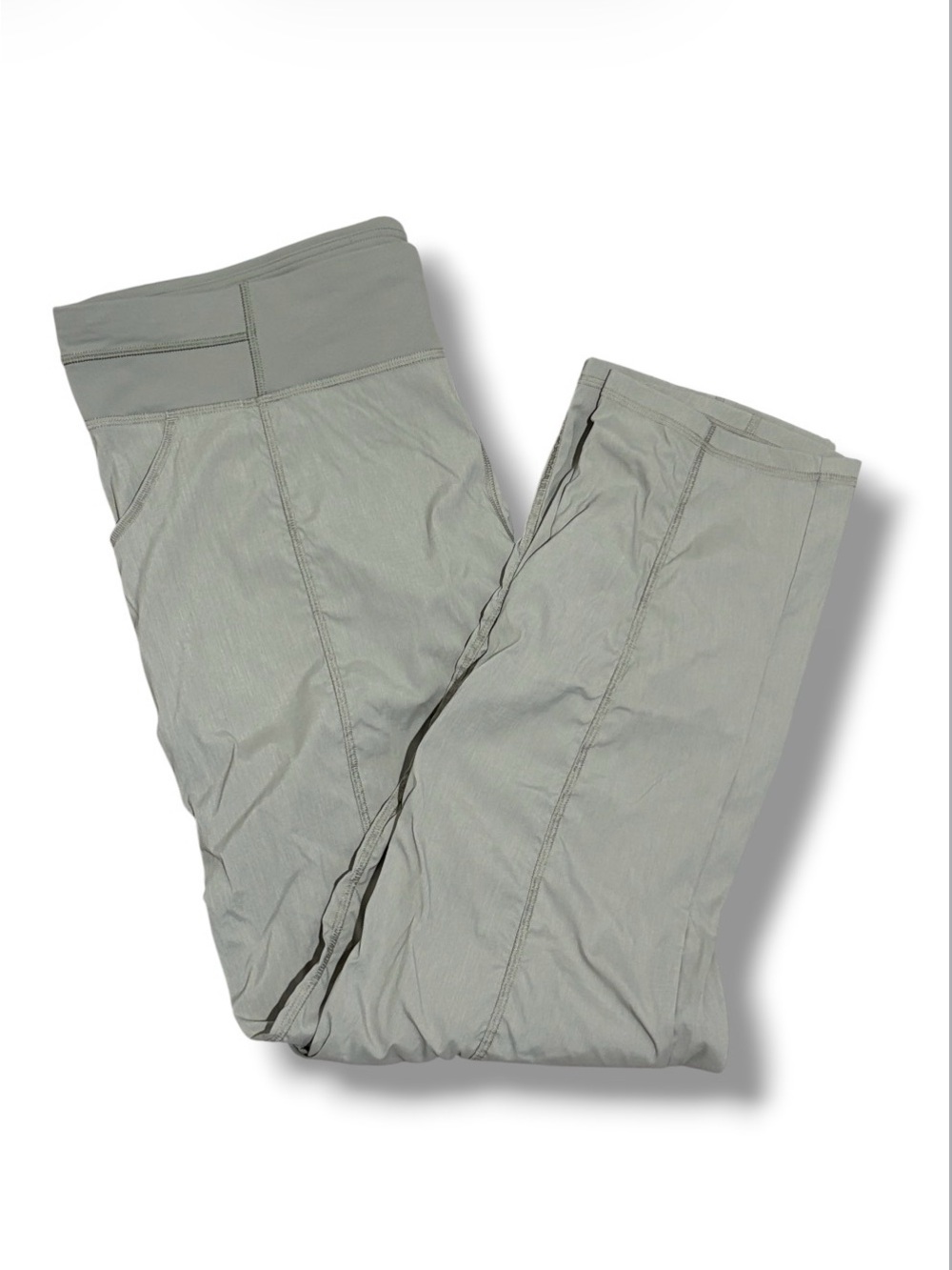 Lucy Dance Studio Pants Women's Size XL Tan Athletic Gym Yoga Hiking Outdoors